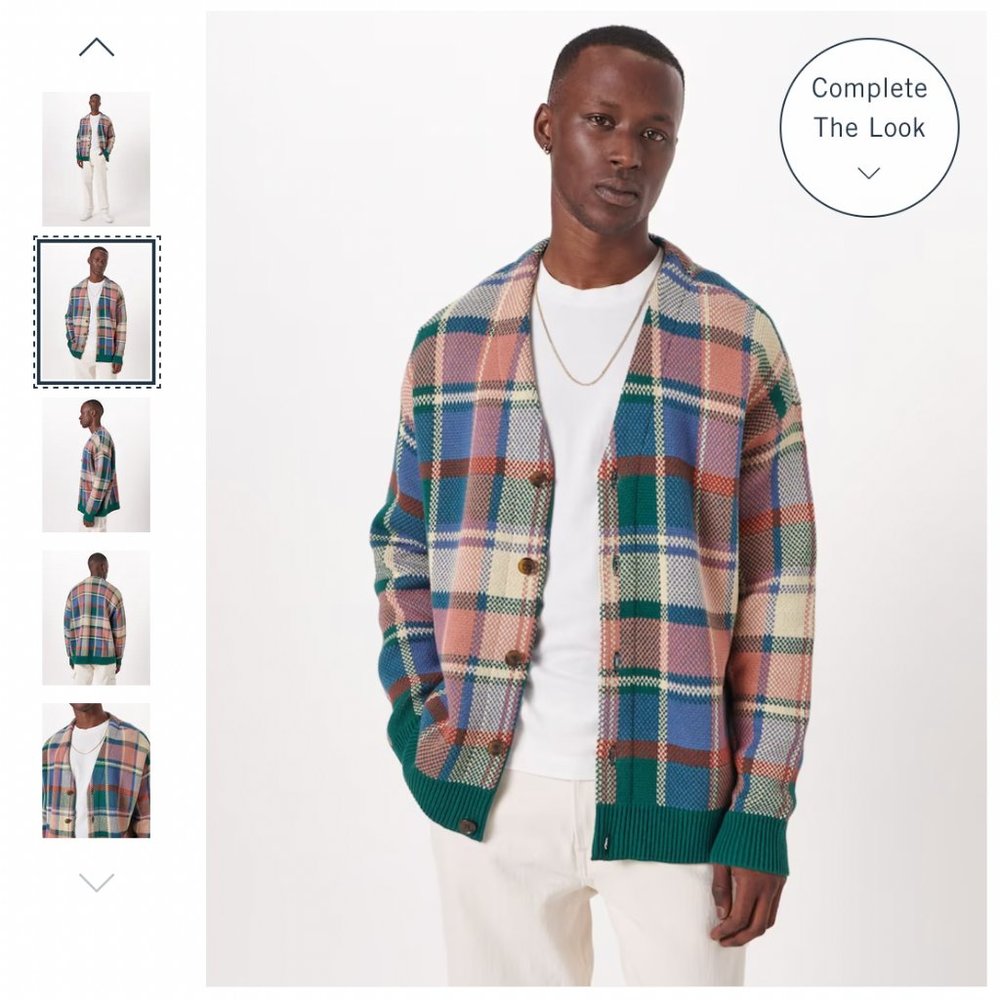 Pattern Cardigan - Medium